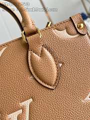 Louis Vuitton OnTheGo PM Bag Bicolor Monogram Empreinte - 25 x 19 x 11.5 cm - 2