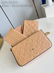 Louis Vuitton  Pochette Félicie Monogram Empreinte - 21 x 12 x 3cm - 3