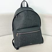 Dior Black Leather Backpack - 31*40*18cm - 1