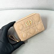 Dior Caro Patent Leather Wallet - 12*9*5cm - 6