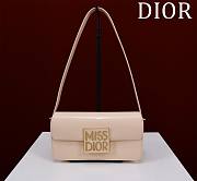 Miss Dior Allover Patent Leather Shoulder Bag - 22 x 11 x 6cm - 4