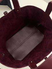 Dior Medium Toujours Bag Burgundy - 28.5*19*21cm - 4