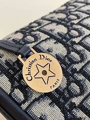 Diorstar Callisto Bag Blue Dior Oblique Jacquard - 29*4*14cm - 2