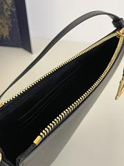 	 Dior Saddle Rodeo Pouch Black Bag - 29*4*15cm - 6