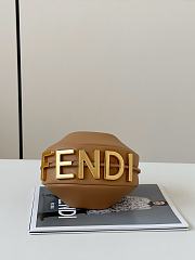 Fendi Fendigraphy Small Brown Bag - 20/7.5/13cm - 2