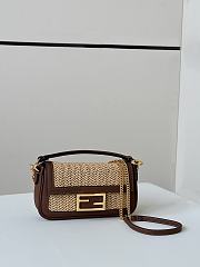 Fendi Baguette Raffia Bag - 2