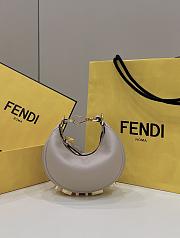 	 Fendi Fendigraphy Small Light Pink Bag - 16.5-14-5CM     - 1