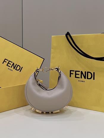 	 Fendi Fendigraphy Small Light Pink Bag - 16.5-14-5CM    