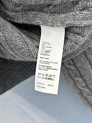 Loewe Sweater in wool knit grey - 5