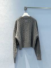 Loewe Sweater in wool knit grey - 3