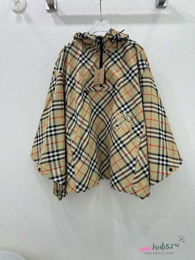 Burberry Check Cape Brown - 1