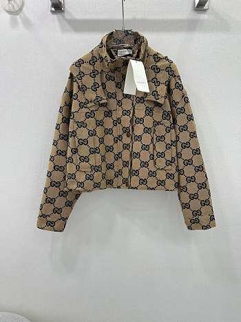 Gucci GG Brown Jacket