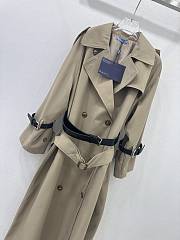 Prada Trench Coat Beige Cotton Gabardine - 4