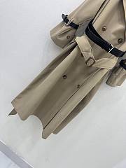 Prada Trench Coat Beige Cotton Gabardine - 2