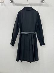 Fendi Black Dress With Belt - 5