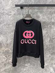 Gucci Printed cotton jersey sweatshirt - 1