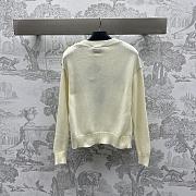 PRADA Cashmere Wool Crewneck Sweater In White 02 - 2