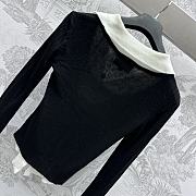 Chanel Black Long Sleeves Top - 6