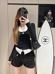 Chanel Black Long Sleeves Top - 4