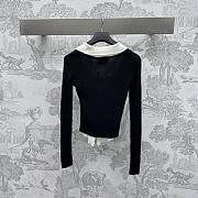 Chanel Black Long Sleeves Top - 2