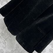 YSL Black Velvet Blazer - 5