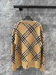 Burberry Crewneck Sweater Check Pattern - 3