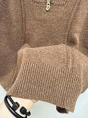 Chanel Brown Pullover Cashmere - 3