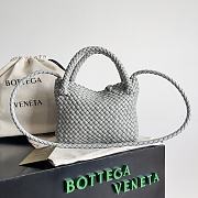 Bottega Veneta Tosca blue intreccio leather small shoulder bag - 4