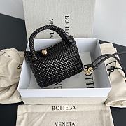 Bottega Veneta Tosca blue intreccio leather small shoulder bag - 5