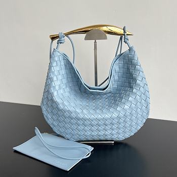 Bottega Veneta Sardine Blue Bag - 39x31x12cm