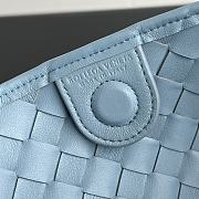 Bottega Veneta Sardine Blue Bag - 39x31x12cm - 2