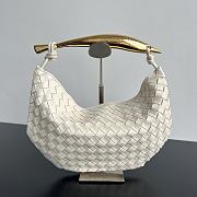 Bottega Veneta Sardine White Bag - 33x20x4cm - 1