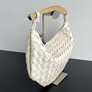 Bottega Veneta Sardine White Bag - 33x20x4cm - 5