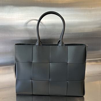 	 Bottega Veneta Arco Tote Bag in Dark Green - 37*27*9cm