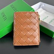 Bottega Veneta Intrecciato Zippered Key Case - 11.5x9cm - 1