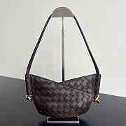 BOTTEGA VENETA Solstice embellished intrecciato leather shoulder bag 28*18*5cm - 4