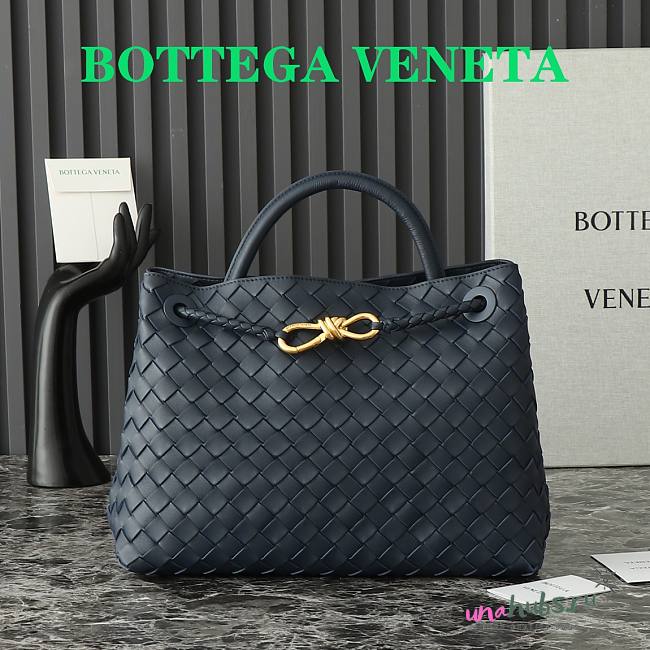 Bottega Veneta Andiamo Blue Bag - 32×24×12 - 1