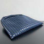 Bottega Veneta Intrecciato craftsmanship in leather and denim - 54*24*13cm - 2