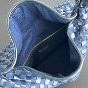 Bottega Veneta Intrecciato craftsmanship in leather and denim - 54*24*13cm - 3