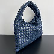 	 Bottega Veneta Intrecciato craftsmanship in leather and denim - 41*20.5*7.5cm - 2