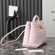 	 Bottega Veneta Andiamo Light Pink Bag - 25×22×10.5cm - 6