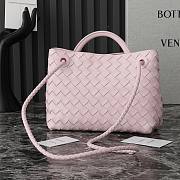 	 Bottega Veneta Andiamo Light Pink Bag - 25×22×10.5cm - 2