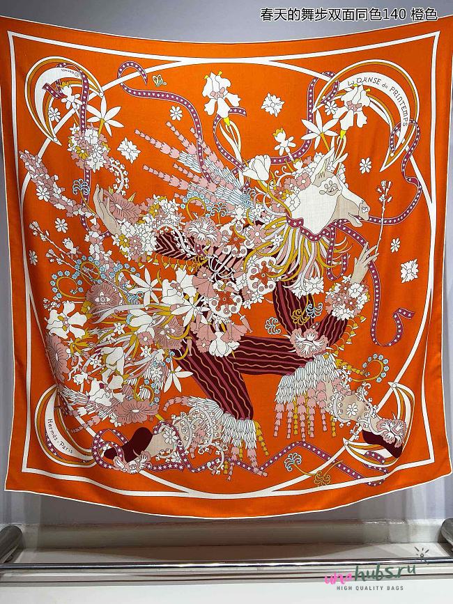 Hermes Scarf - 140cm*140cm - 1