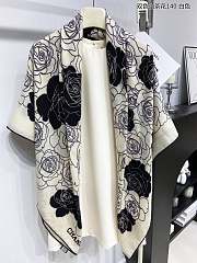 Chanel Rose Scarf - 140*140cm - 2