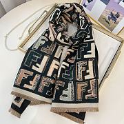 Fendi FF Logo Scarf 65*180cm - 2