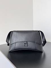 Balenciaga Downtown Black Shoulder Bag - 30.0 x 17.3 x 9.9cm - 1