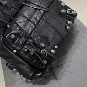 Balenciaga Le Cagole Studded Leather Backpack 35*48*13cm - 5