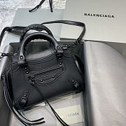 Balenciaga Neo Classic Black Bag - 16.5x22x9x14.5cm - 2