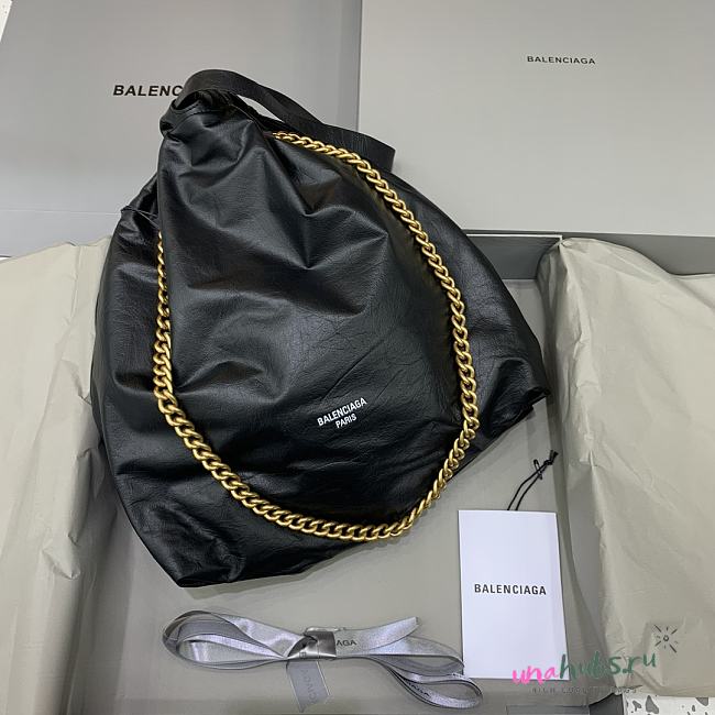 Balenciaga Crush Trash Bag - 35–13-40cm - 1