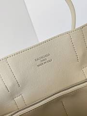 Balenciaga Bel Air Xl Carry All Bag in White  - 2